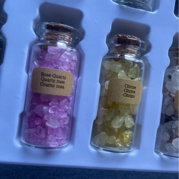 Assorted Gemstone Vials Set - Picture 3 of 9